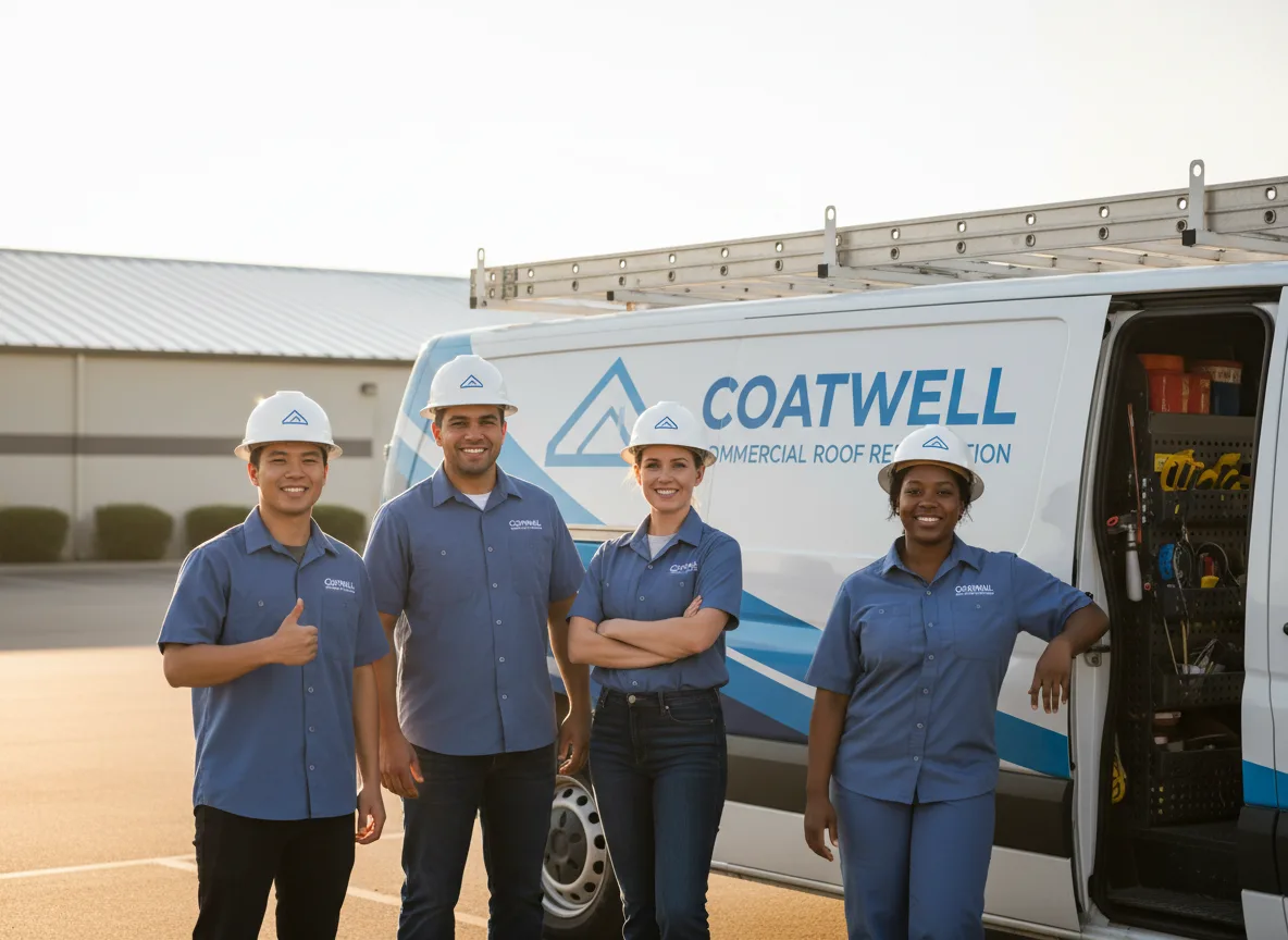 Commercial roof coating company in Covington, OH